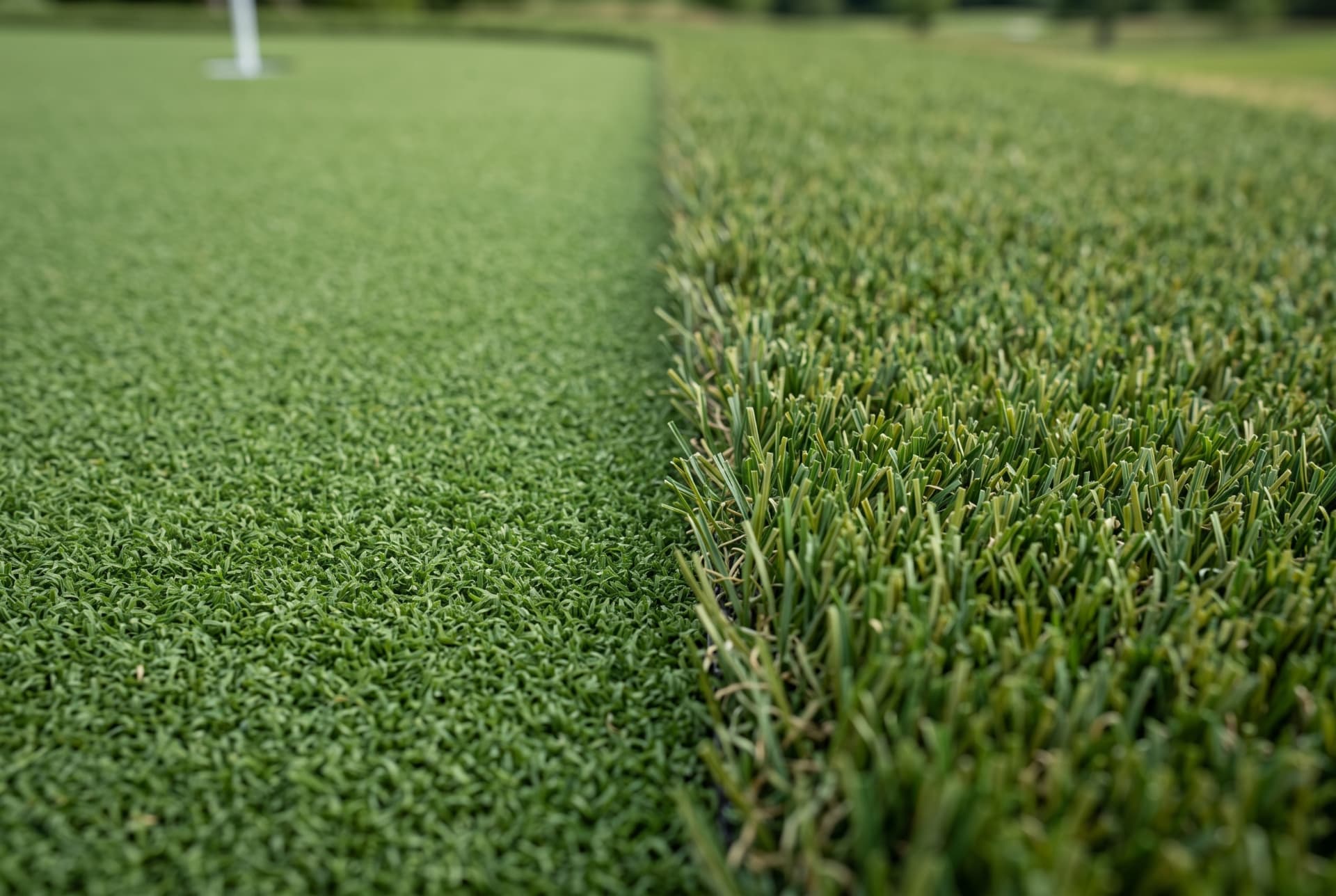 Westcoast Hemlock (Fringe) finished putting green install
