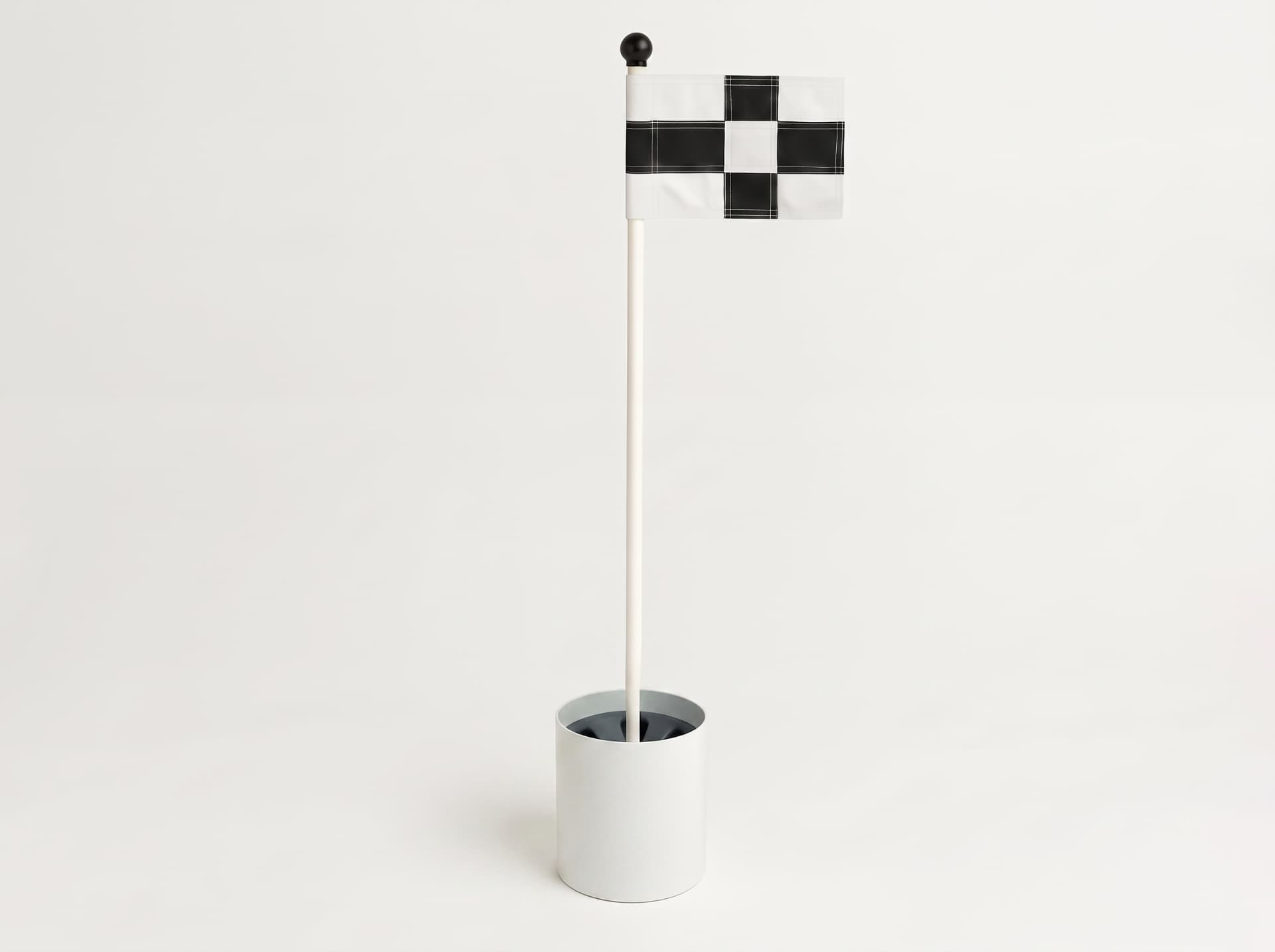 3-Piece Kit — Flag, Pole, Cup